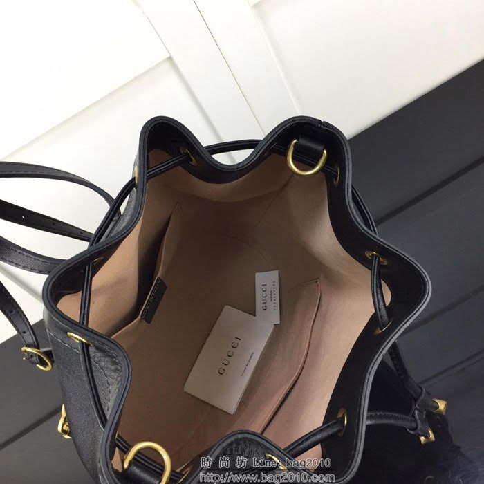 GUCCI古馳 新款 專櫃品質 原單 550189 克皮 女款雙肩包HY1400